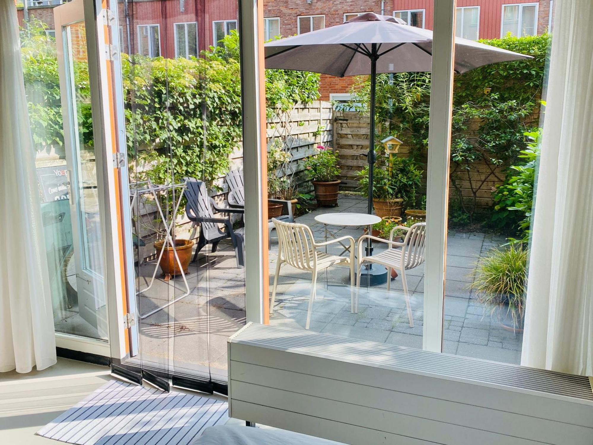 Comfortable Private Garden Room Amsterdam Eksteriør bilde