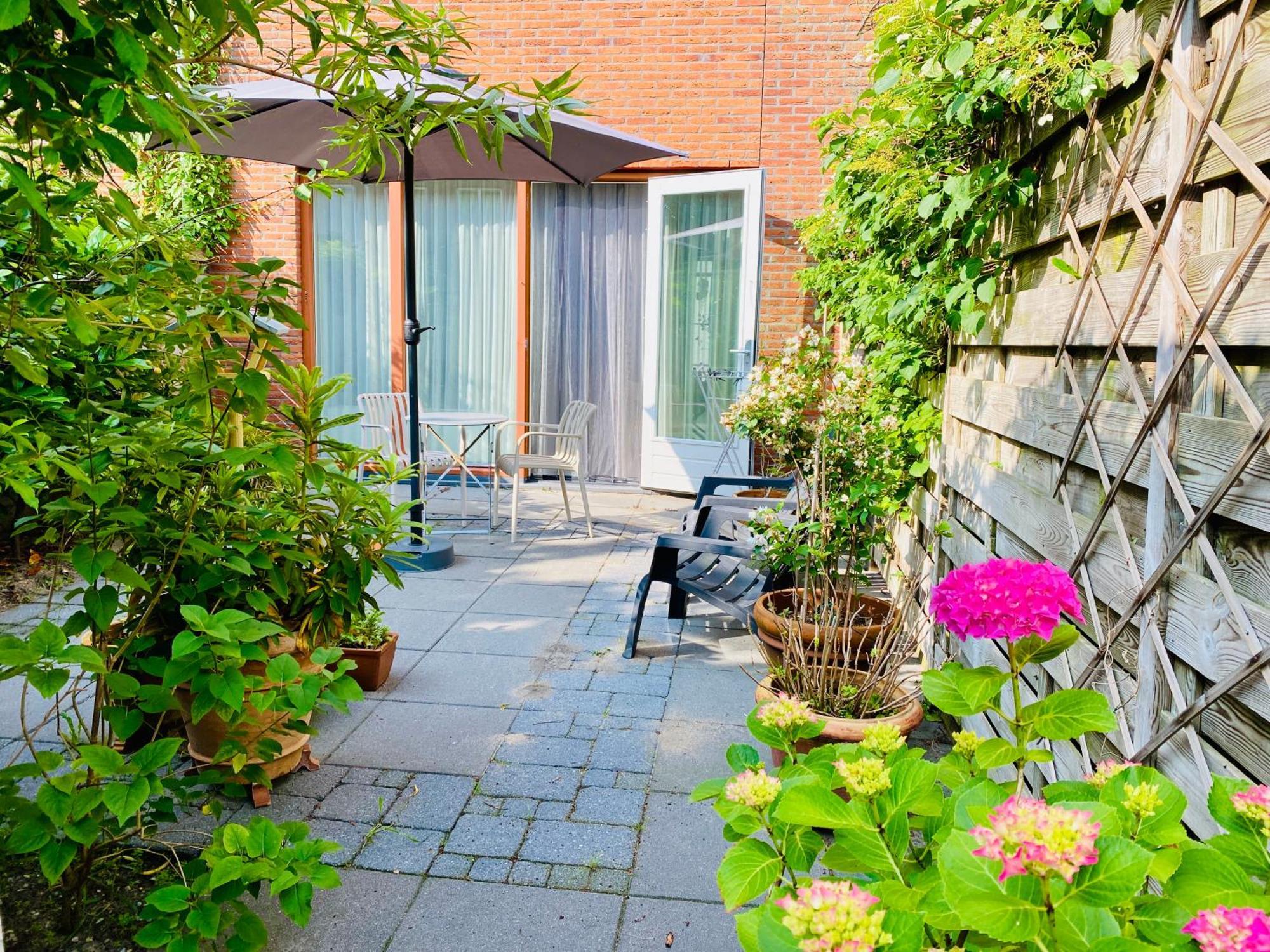 Comfortable Private Garden Room Amsterdam Eksteriør bilde